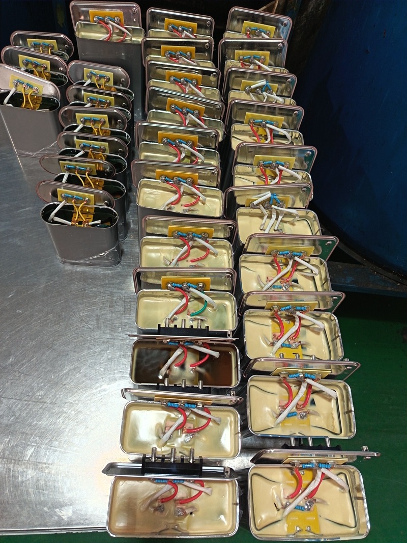 Como obter o processo de preenchimento do capacitor de energia de alta precisão?