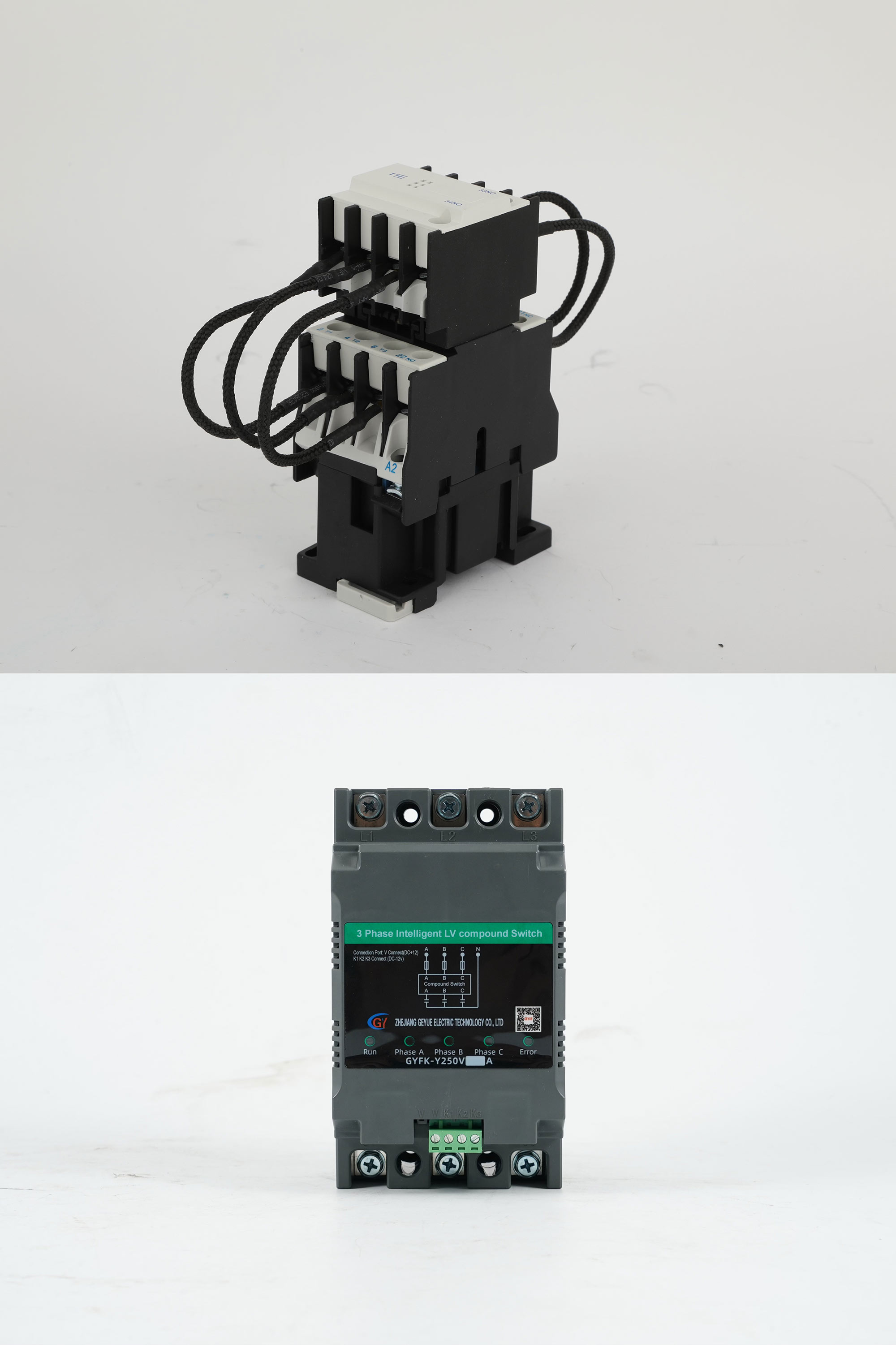 Qual é exatamente o limite entre a compensação estática e a compensação dinâmica no campo da compensação de potência reativa de baixa tensão?