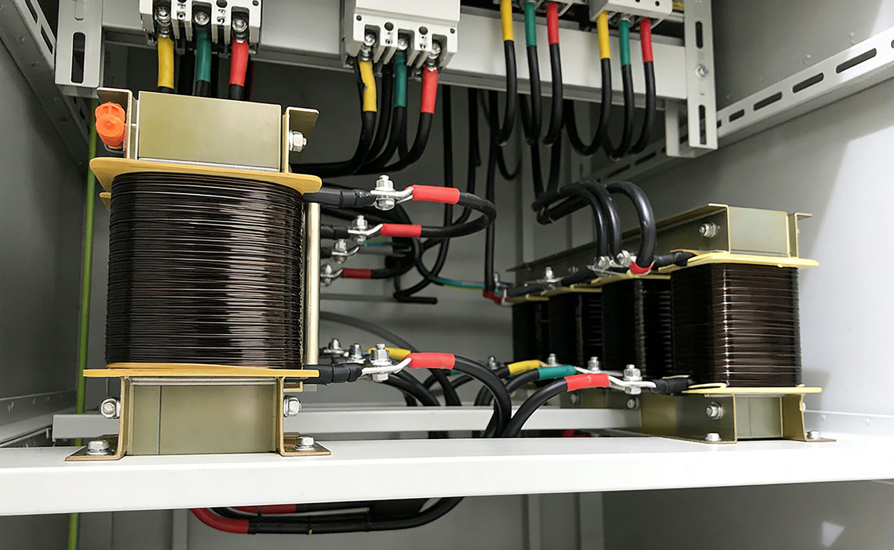 Por que todos os reatores da série convencional atualmente no mercado adotam a estrutura de núcleo de ferro do tipo seco?