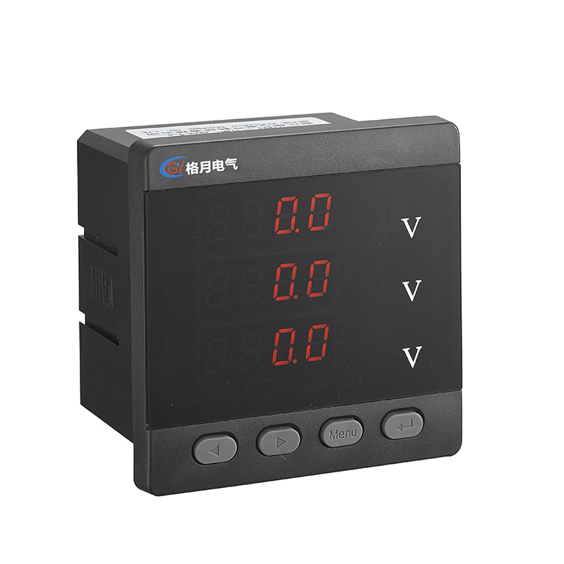 GY194U-K4 LED LCD AC DC RS485 Voltímetro trifásico