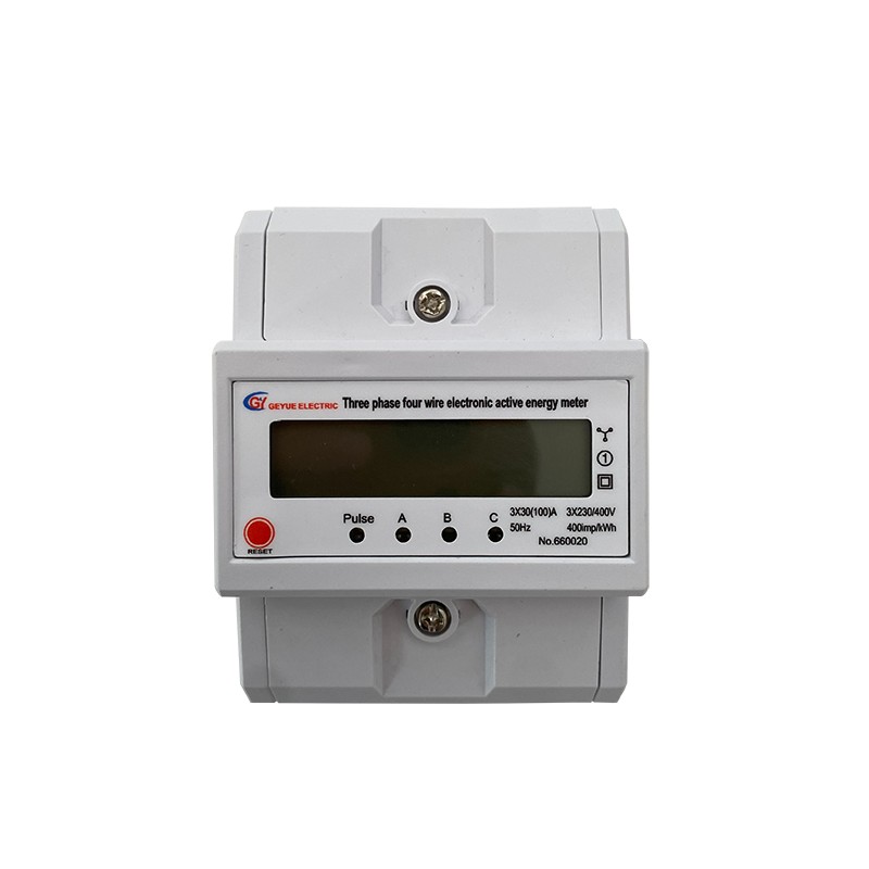 GY4PLCD Três fase quatro fios 4p LCD Electronic Energy Meter