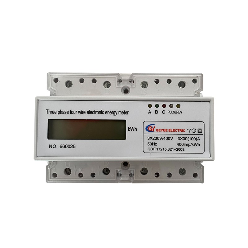GY7PLCD Três fase quatro fios 7p LCD Electronic Energy Meter