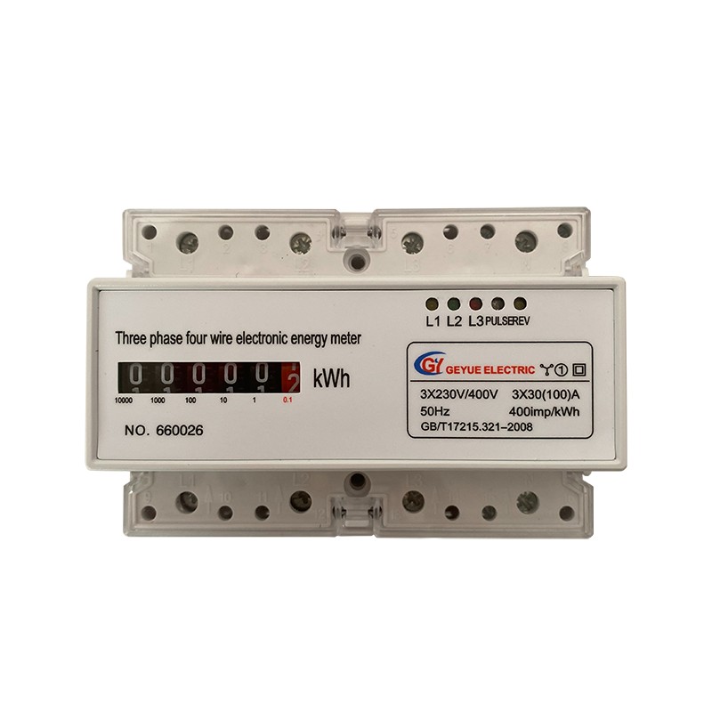 Gy7pm Três fase quatro fios 7p Medidor de energia mecânica