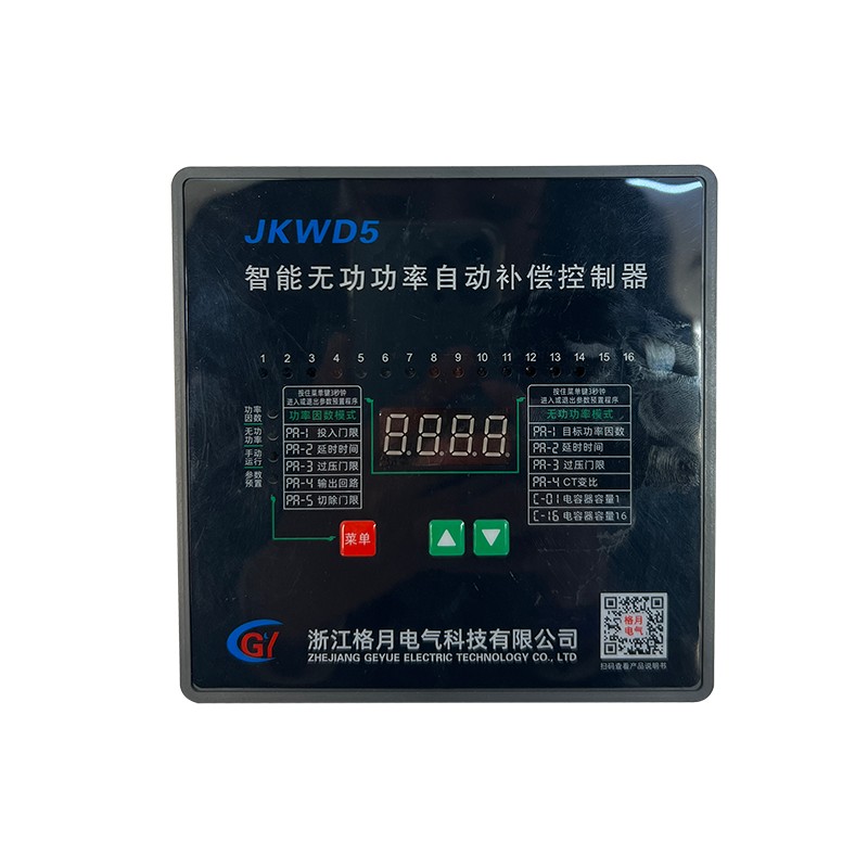Controlador de compensação automática de energia reativa JKWD5